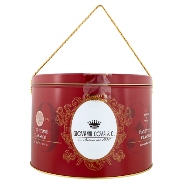 Giovanni Cova & C. Panettone Classico con uvetta e canditi 1000 g