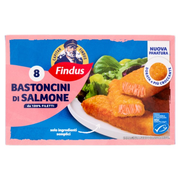 Capitan Findus 8 Bastoncini di Salmone 200 g