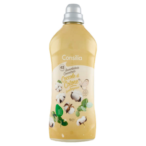 Consilia Ammorbidente Concentrato Ipoallergenico 43 Lavaggi 1 L