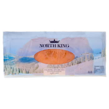 North King Salmone Affumicato Qualità Superiore In Fette Sottili 0,200 Kg