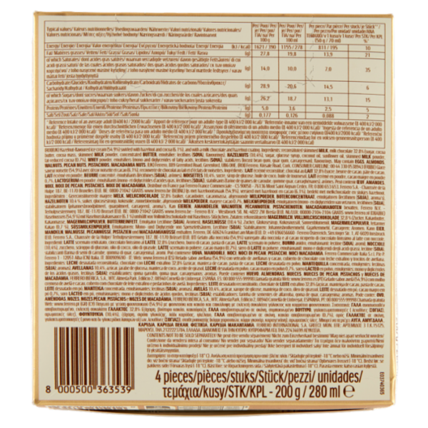 Ferrero Rocher Classic 4 x 50 g