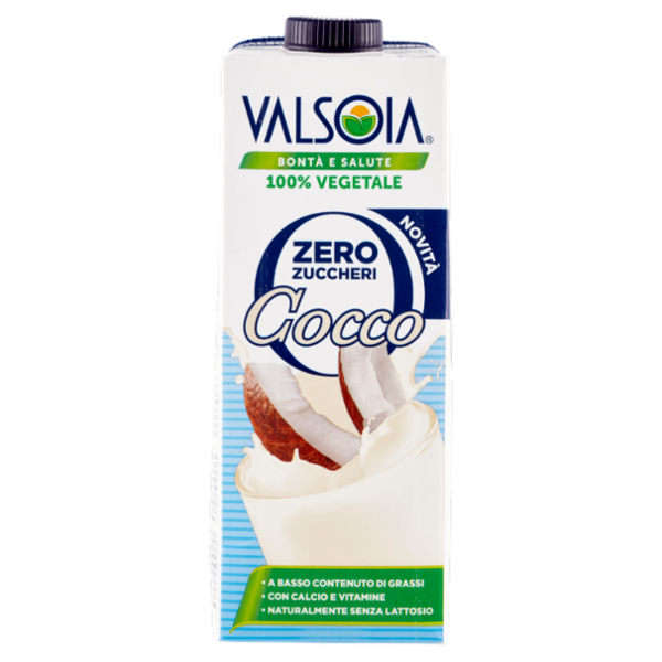 Valsoia Bontà e Salute bevanda di Cocco Zero Zuccheri 1000 ml