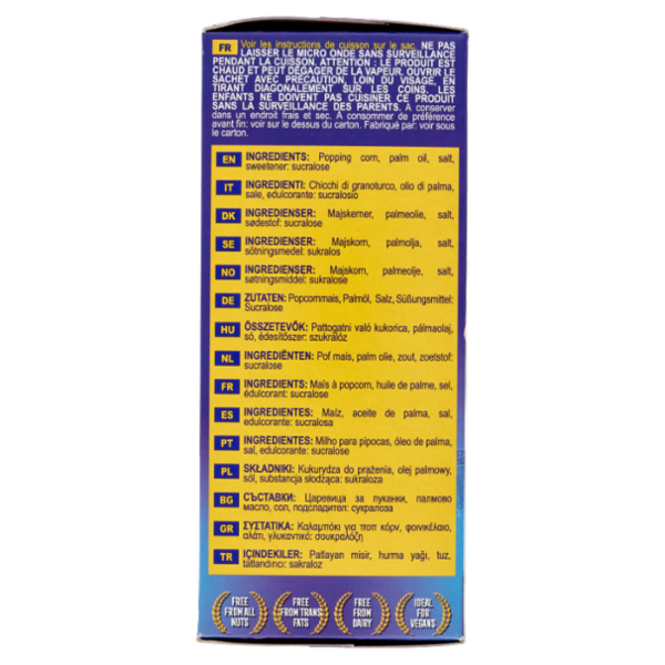 Popz the Microwave Popcorn Sweet & Salty 3 x 85 g