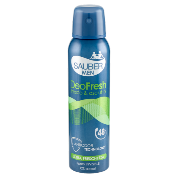 Sauber Men DeoFresh fresco & asciutto Spray 150 ml