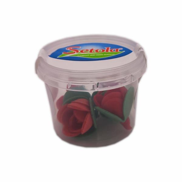 Setola Rosellina Rossa In Cialda 4 Pezzi 80 G