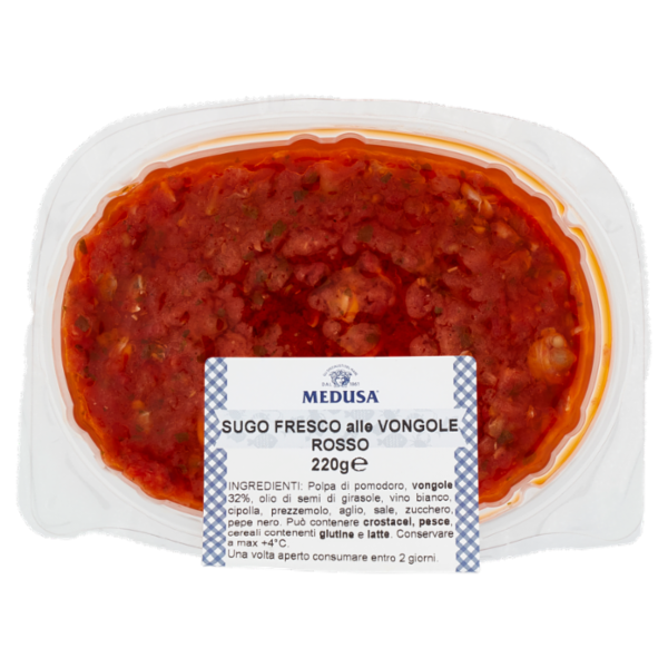 Medusa Sugo Fresco alle Vongole Rosso 220 g