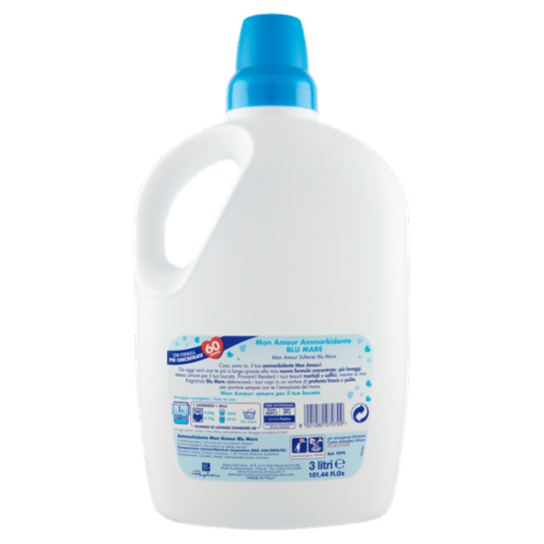 Mon Amour Blu Mare Ammorbidente 3 litri