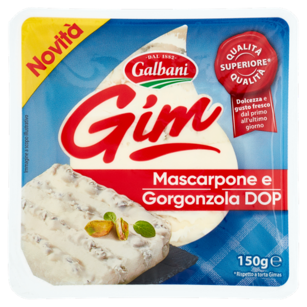 Galbani Gim Mascarpone e Gorgonzola DOP 150 g
