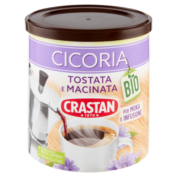 Crastan Bio Cicoria Tostata e Macinata 350 g