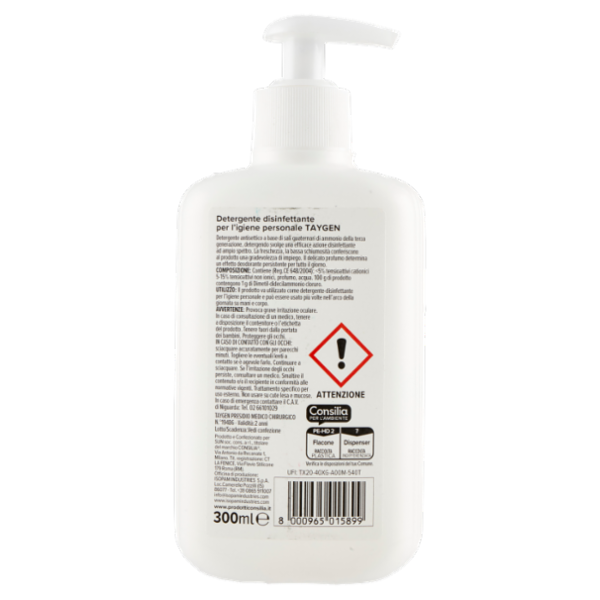 Consilia Sapone Liquido Disinfettante 300 ml