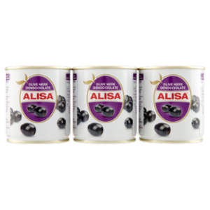 Alisa Olive Nere Denocciolate 3 x 200 g
