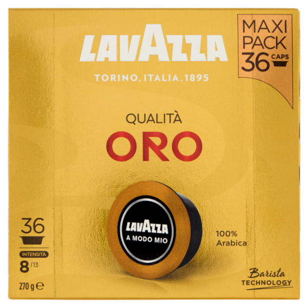 Lavazza A Modo Mio Qualità Oro 36 Capsule 270 g