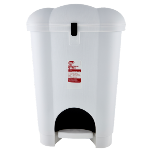 Selex Pattumiera a Pedale Panna 16 L