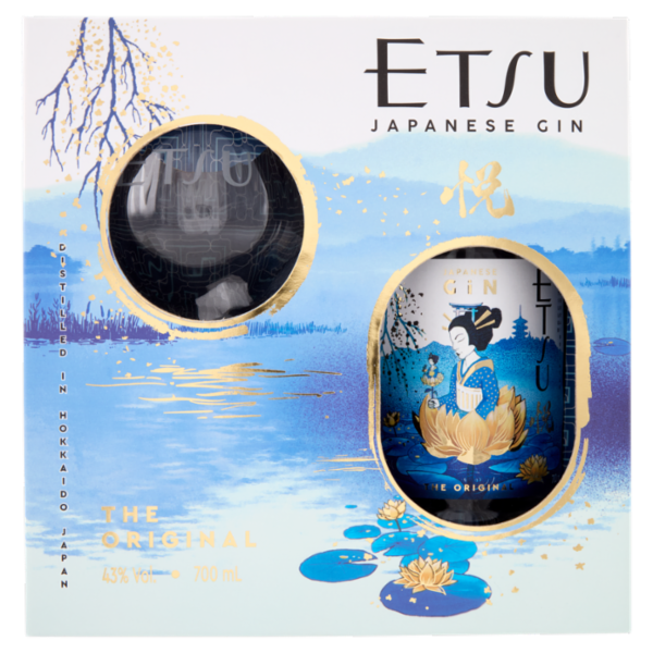 Etsu Japanese Gin 700 ml + Bicchiere
