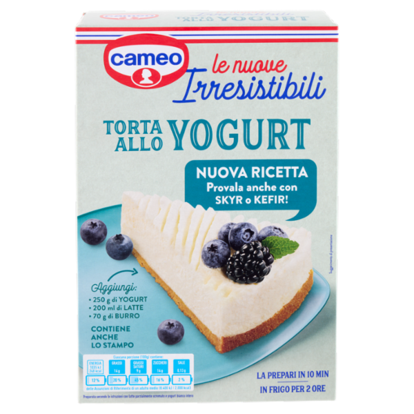 cameo le nuove Irresistibili Torta allo Yogurt 235 g