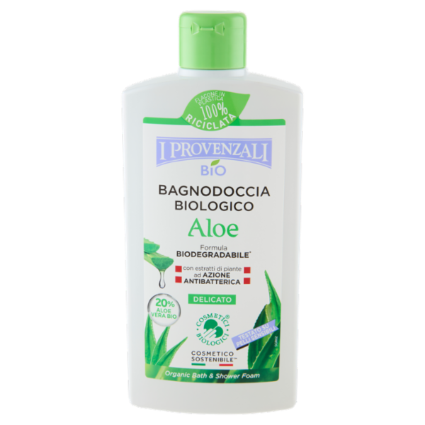 I Provenzali Bio Bagnodoccia Biologico Aloe Delicato 400 mL