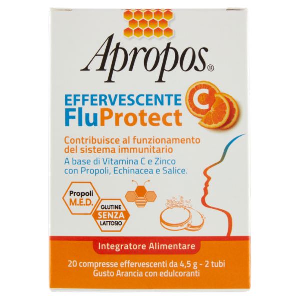 Apropos Effervescente C FluProtect compresse effervescenti 20 x 4,5 g