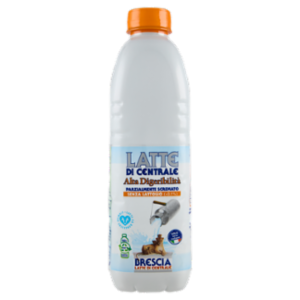 Brescia Latte Di Centrale Alta Digeribilità Parzialmente Scremato Senza Lattosio 1000 Ml