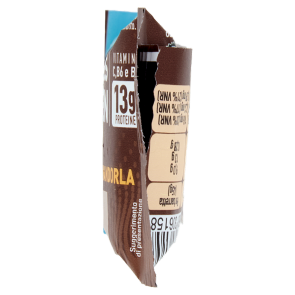 Céréal Senza Zuccheri Aggiunti Barretta Wellness Protein, Caramello Mandorla, 13g di proteine - 45g