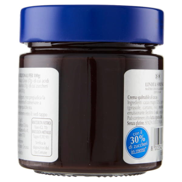 Lindt Crema spalmabile Fondentissima Cioccolato fondente 200 g