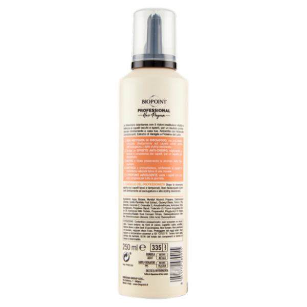 Biopoint Professional Hair Program Maschera Istantanea Super Nutriente 250 ml