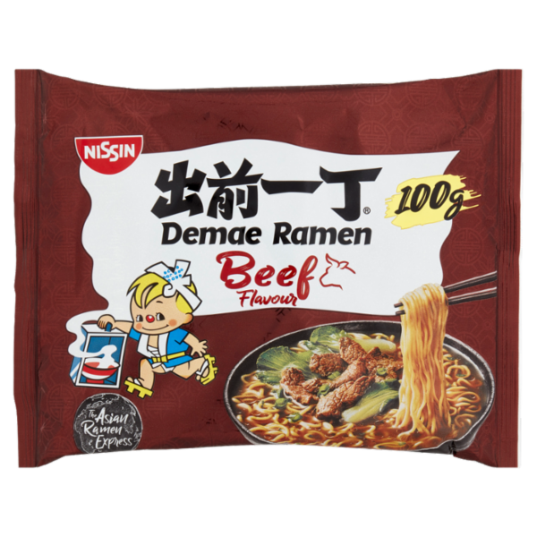 Nissin Demae Ramen Beef Flavour 100 g