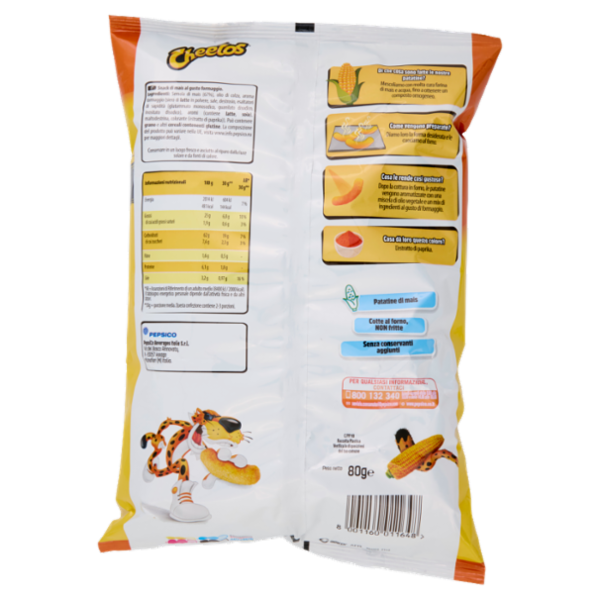 Cheetos Gusto Formaggio 80 g