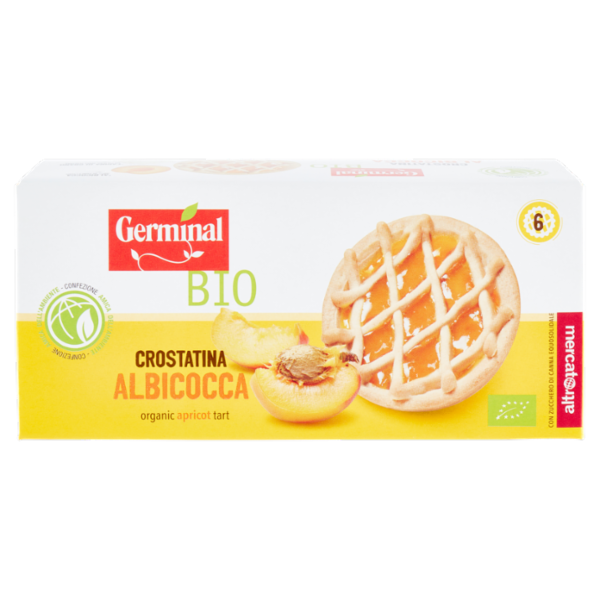 Germinal Bio Crostatina Albicocca 6 x 45 g