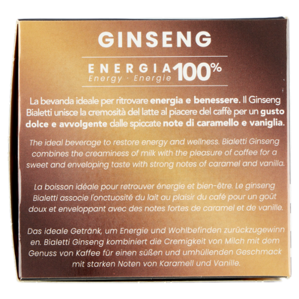 Bialetti Caffè d'Italia Espresso Bar Ginseng 12 Capsule 66 g