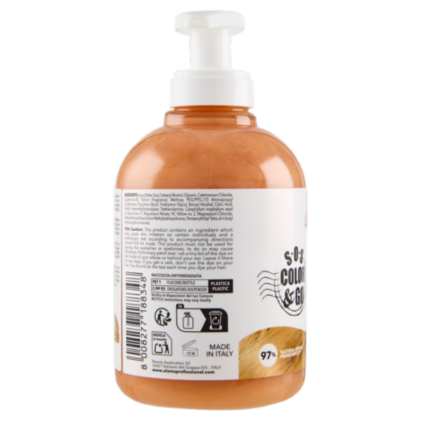 Alama Professional S.O.S. Color & Go Maschera nutriente e colorante Dorato 300 ml