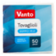 Vanto Tovaglioli 2 Veli 38x38 cm Bianchi 50 pezzi