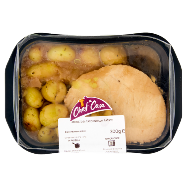 Chef a Casa Arrosto di Tacchino con Patate 300 g