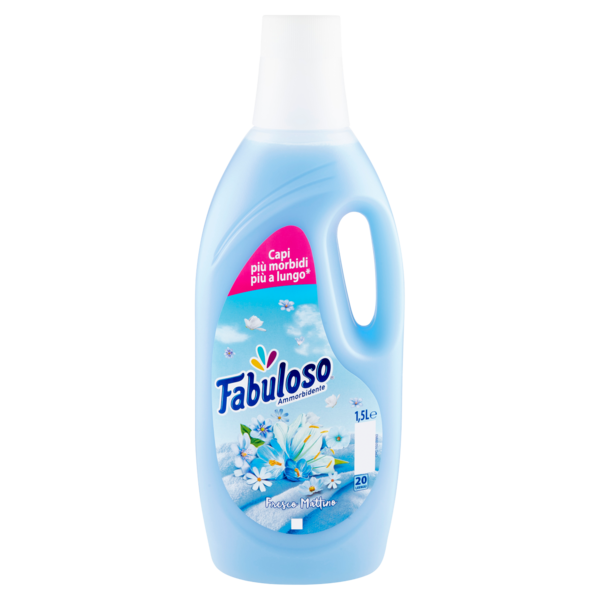 Fabuloso ammorbidente Fresco Mattino 20 lavaggi 1500 ml