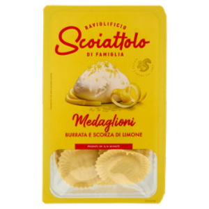 Scoiattolo Medaglioni Burrata e Scorza Di Limone 200 g