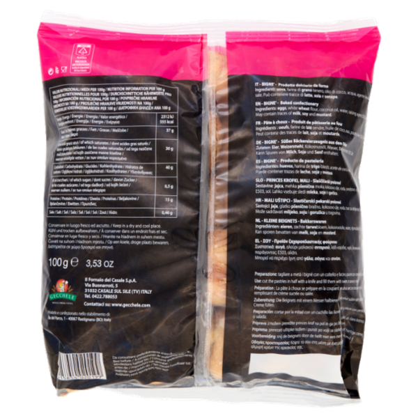 Gecchele Bignè Piccoli 100 g