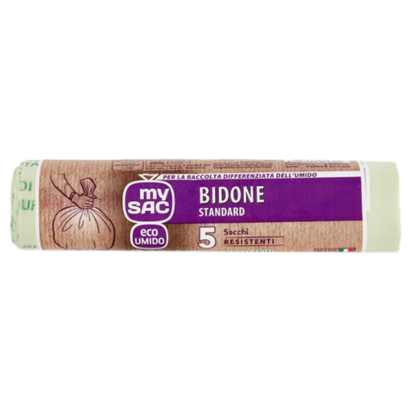 my Sac eco Umido Bidone Standard 70x110 cm Sacchi 5 pz