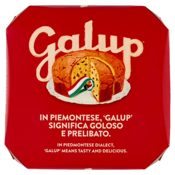 Galup il Panettone Goloso con Glassa alle Nocciole 750 g