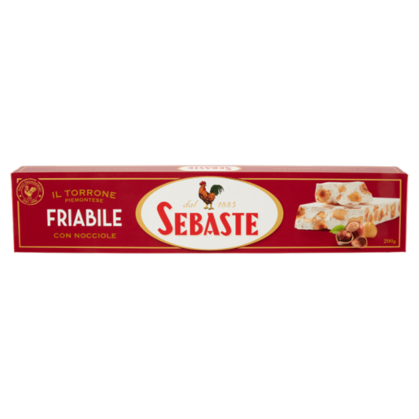 Sebaste Torrone Friabile con Nocciole 200 g