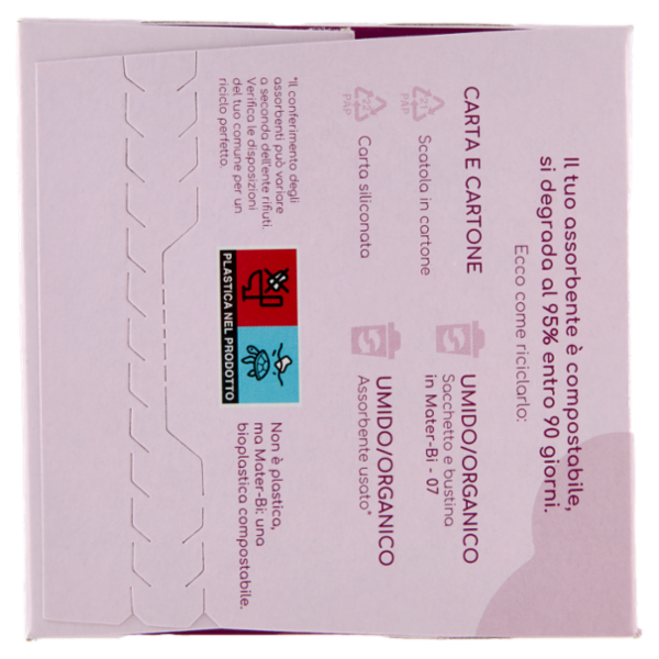 Vivicot Bio Assorbenti notte compostabili con Ali Ripiegati in Bustina 10 pz