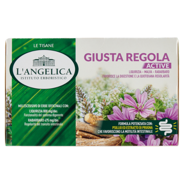 L'Angelica Le Tisane Giusta Regola Active 18 Filtri 36.0 g
