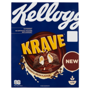 Kellogg's Krave Cookies & Cream Flavour 410 g