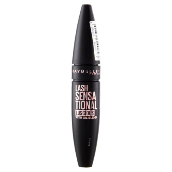 Maybelline New York Mascara Ciglia Sensazionali, Effetto Ventaglio sulle Ciglia, Luscious, 9.5 ml