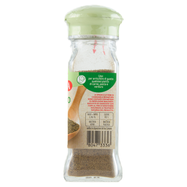 Cannamela Bionatura Pepe nero macinato 50 g