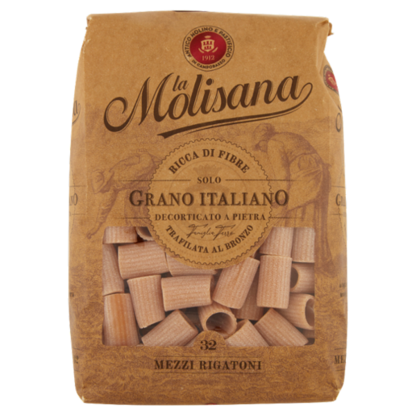 La Molisana integrale 32 Mezzi Rigatoni 500 g