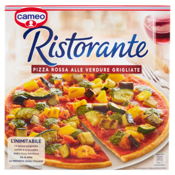 cameo Ristorante Pizza Rossa alle Verdure Grigliate 335 g