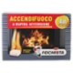 Fochista Accendifuoco a Rapida Accensione per Stufe e Camini Cubetti 48 pz