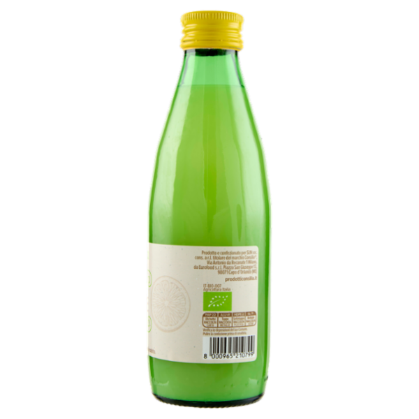 Consilia Succo di Limone di Sicilia Biologico 250 ml