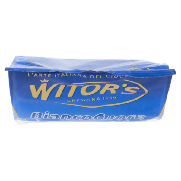 Witor's Bianco Cuore Cioccolato al Latte con Cereali al Cacao 200 g