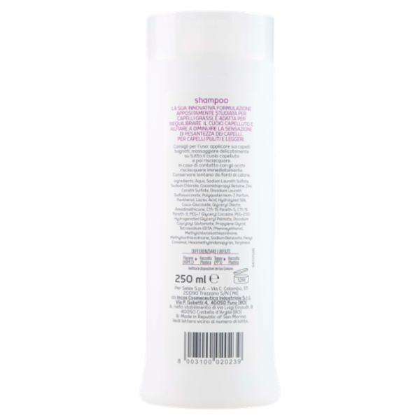 Selex Ego Shampoo Capelli Grassi 250 ml