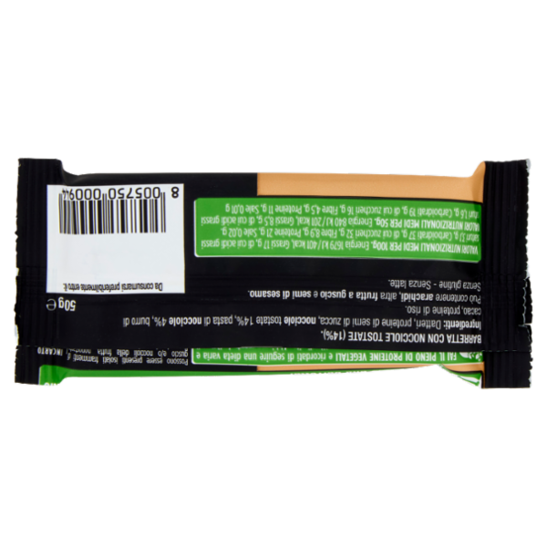 Ventura Proteica Barretta con Nocciole Tostate 50 g